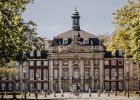 Münster City Palace with baroque façade and forecourt